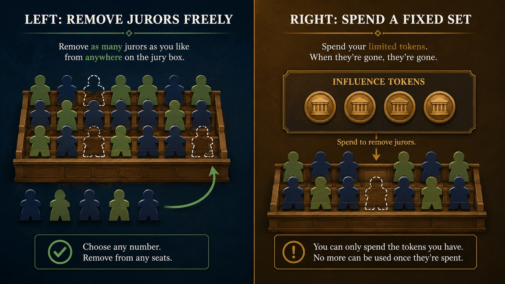 Why Jurors Get Dismissed: For-Cause vs. Peremptory Strikes